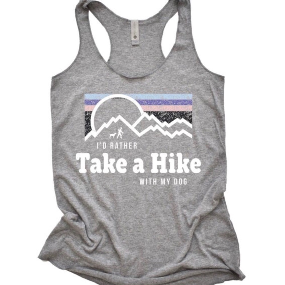 NWT TAKE A HIKE with my Dog Tank